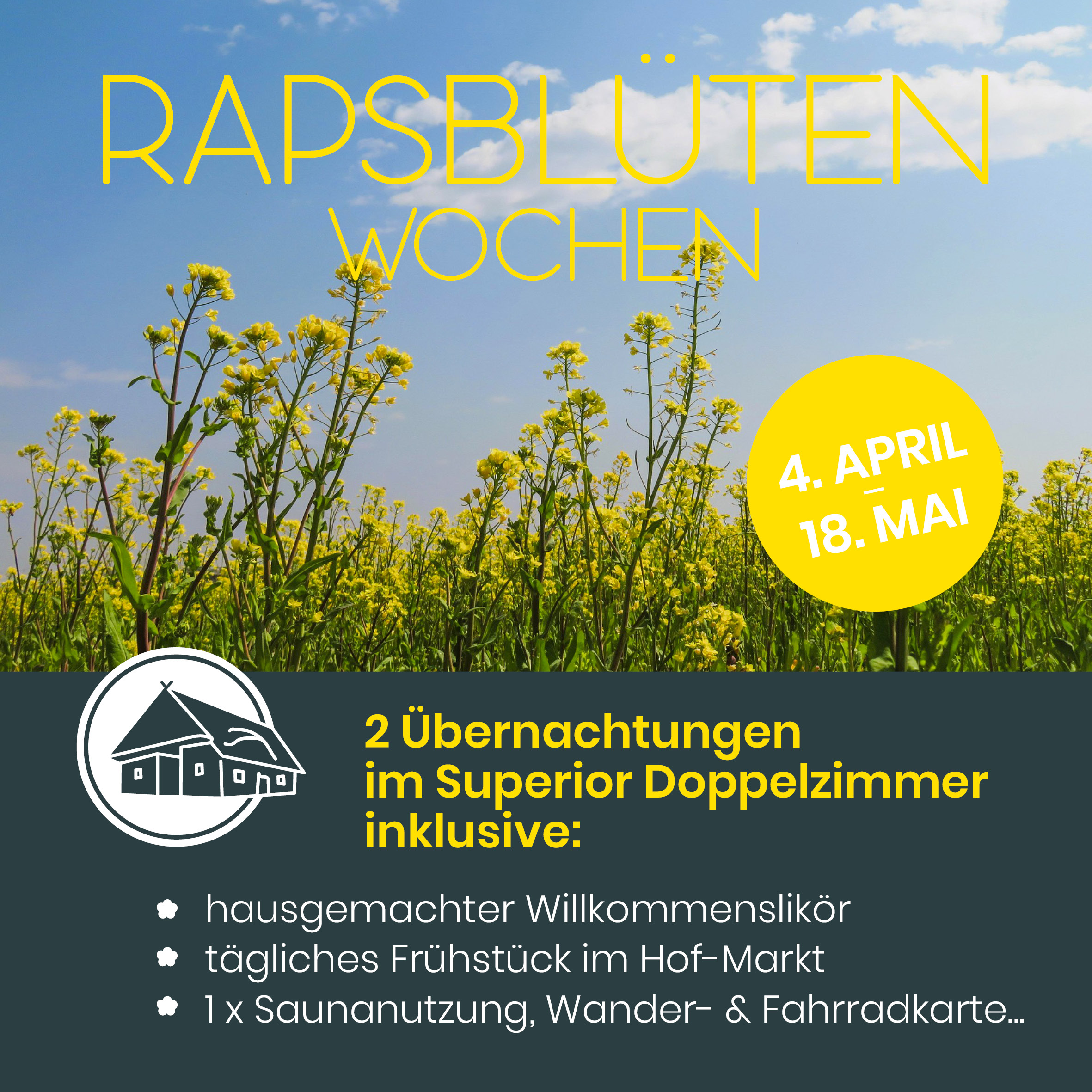 Rapsblütenwochen